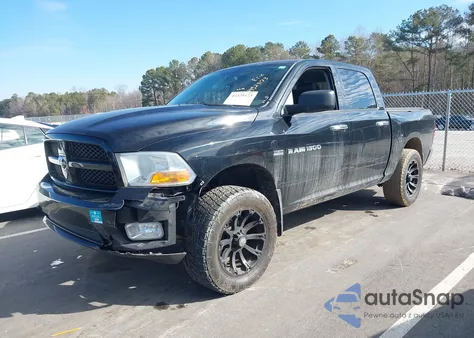 2012 Ram 1500 St из США, поврежденный, VIN 1C6RD7KT2CS251596